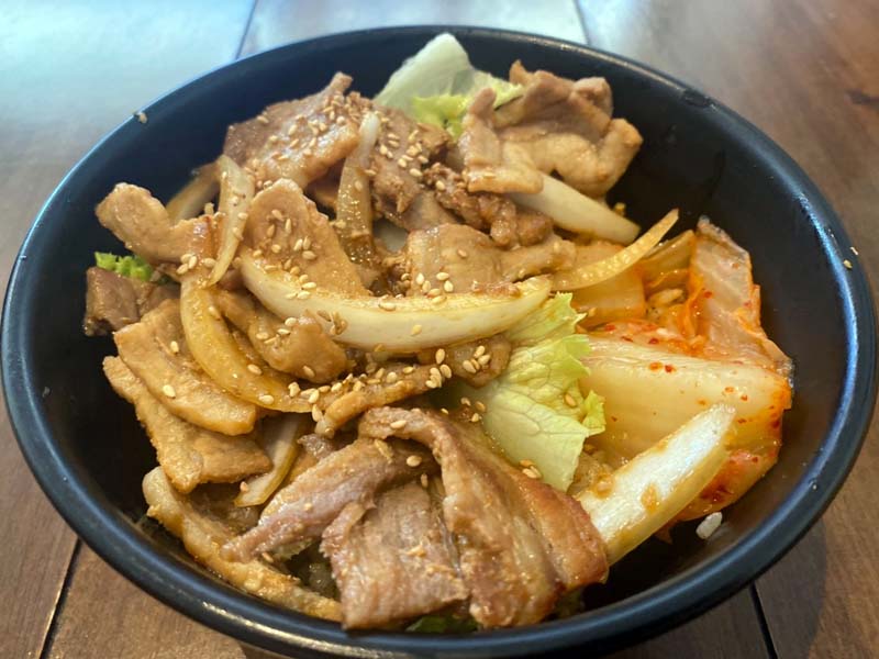 Bbq Pork Bowl