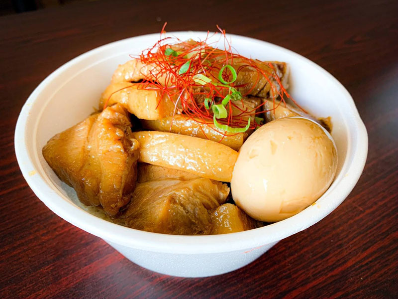 Pork belly Kakuni Bowl